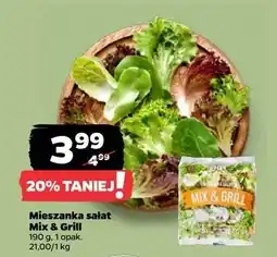 Netto Mieszanka sałat mix & grill Z Zieleniaka Netto oferta