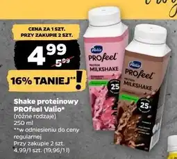 Netto Shake proteinowy lody truskawkowe Valio Profeel oferta