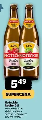 Netto Piwo malina-granat Noteckie Radler oferta