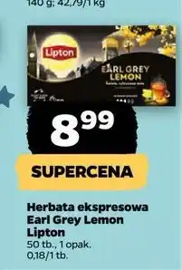 Netto Herbata earl grey lemon Lipton Special Collection oferta