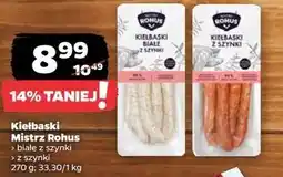 Netto Kiełbaski białe z szynki Mistrz Rohus oferta
