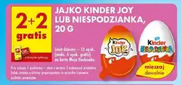 Biedronka Jajko niespodzianka Kinder Niespodzianka oferta