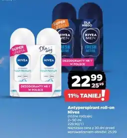 Netto Antyperspirant Nivea Men Fresh Active oferta