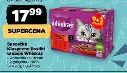 Netto Karma dla kota wybór dań mięsnych Whiskas oferta