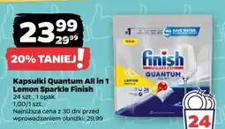 Netto Tabletki do zmywarki lemon Finish Quantum oferta