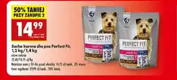 Biedronka Karma dla psa poniżej 10 kg adult 1+ Perfect Fit oferta