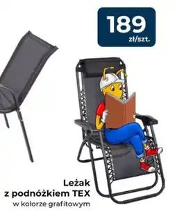 Mrówka Leżak z podnóżkiem TEX oferta