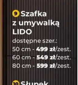 Mrówka Szafka z umywalką LIDO oferta