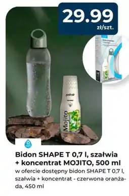 Mrówka Bidon SHAPE T 0,7 l, szałwia + koncentrat MOJITO oferta