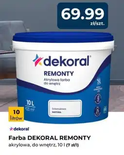 Mrówka Farba DEKORAL REMONTY oferta