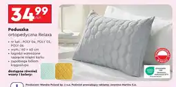 Biedronka Poduszka ortopedyczna TEX oferta