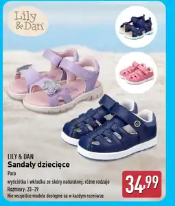 ALDI Sandały dziecięce Lilly & Dan oferta