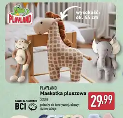 ALDI Maskotka pluszowa Playland oferta