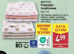 ALDI Pieluszki muślinowe Novitesse oferta