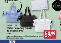 ALDI Torba na ramię z matą do przewijania oferta