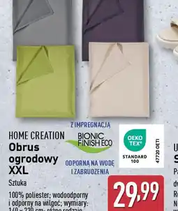 ALDI Obrus ogrodowy XXL Home Creation oferta