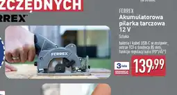ALDI Akumulatorowa pilarka tarczowa Ferrex oferta