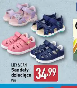 ALDI Sandały dziecięce Lily & Dan oferta