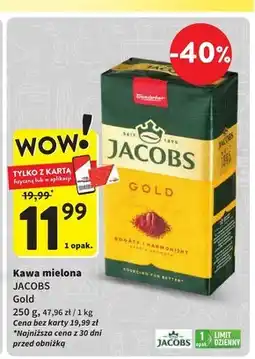 Intermarche Kawa mielona Jacobs oferta