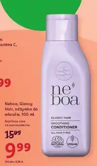 Rossmann Odżywka do włosów glossy hair Neboa oferta