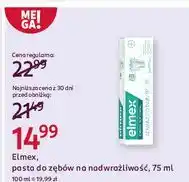 Rossmann Pasta do zębów z aminofluorkiem Elmex Sensitive oferta