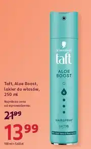 Rossmann Lakier Taft Aloe Boost oferta