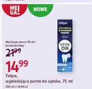 Rossmann Pasta do zębów white on Tołpa oferta