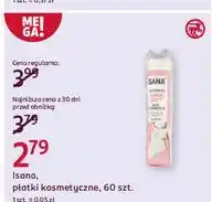 Rossmann Płatki kosmetyczne Isana oferta