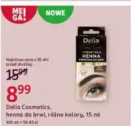 Rossmann Henna żelowa do brwi i rzęs 3.0 ciemny brąz Delia Eyebrow Expert oferta