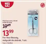 Rossmann Nożyczki do skórek For Your Beauty oferta