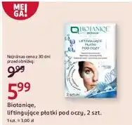 Rossmann Płatki pod oczy liftingujące Biotaniqe Multi Biomask oferta