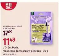 Rossmann Maska w płachcie L'oreal Hyaluron Specialist oferta