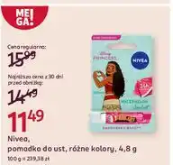 Rossmann Pomadka disney princess watermelon sorbet Nivea oferta