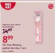 Rossmann Pędzel do rózu For Your Beauty oferta