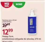 Rossmann Odżywka do włosów emolientowa Happy Care oferta