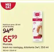 Rossmann Krem przeciw rozstępom Mustela Maternite oferta
