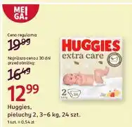 Rossmann Pieluszki 2 Huggies Extra Care oferta