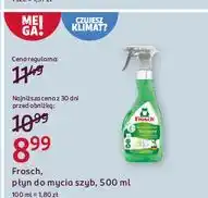 Rossmann Spray do mycia szyb bio spirit Frosch oferta