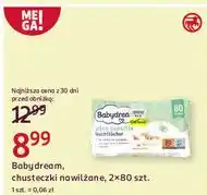 Rossmann Chusteczki nawilżane extra sensitive Babydream oferta