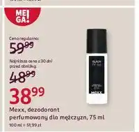Rossmann Dezodorant Mexx Black Men oferta