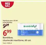 Rossmann Chusteczki nawilżane Bambiboo oferta