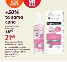 Rossmann Serum do twarzy peptydy sygnałowe Bielenda Skin Clinic Professional oferta