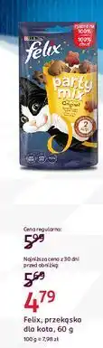 Rossmann Karma dla kotów original mix Purina Felix Party Mix oferta