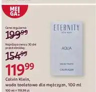 Rossmann Woda toaletowa Calvin Klein Eternity Men Aqua oferta