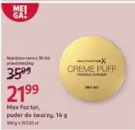 Rossmann Puder Max Factor Creme Puff oferta