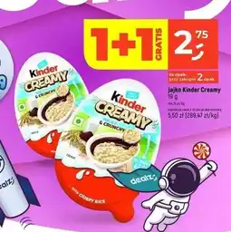 Dealz Jajko niespodzianka Kinder Creamy oferta