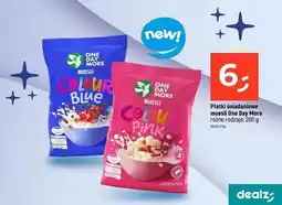 Dealz Płatki śniadaniowe colour blue One Day More oferta