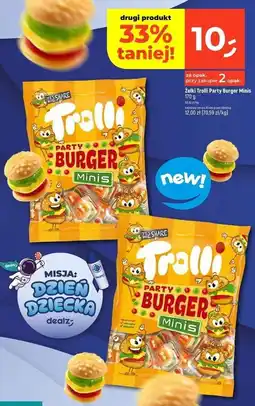 Dealz Żelki mini burger Trolli oferta