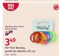 Rossmann Gumki do włosów For Your Beauty oferta