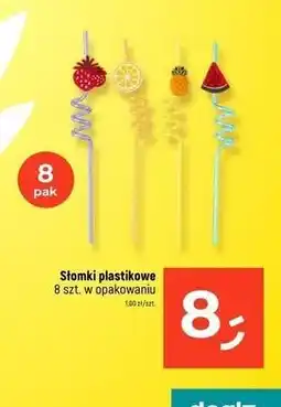 Dealz Słomki plastikowe oferta